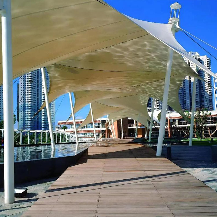 广饶县膜结构景观棚