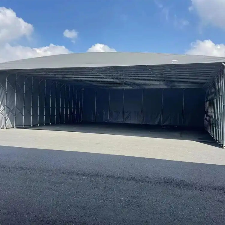 广饶县电动/移动推拉棚