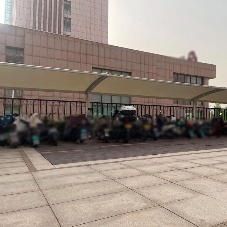 广饶县膜结构电动车棚